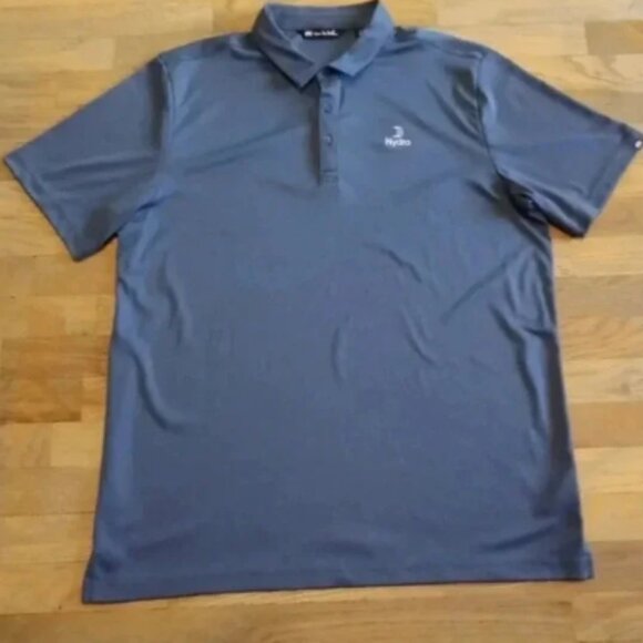 Travis Mathew Polo Golf Shirt Gray 2XL - Picture 1 of 3
